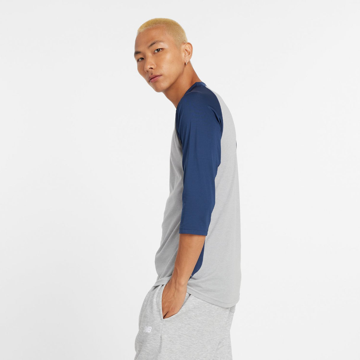 New Balance Men's Asymmetrical Compression Baseball Top-2