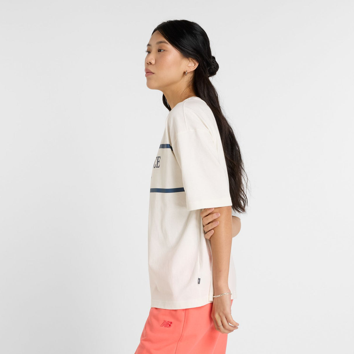 New Balance Women's Athletics Nautical T-Shirt-2