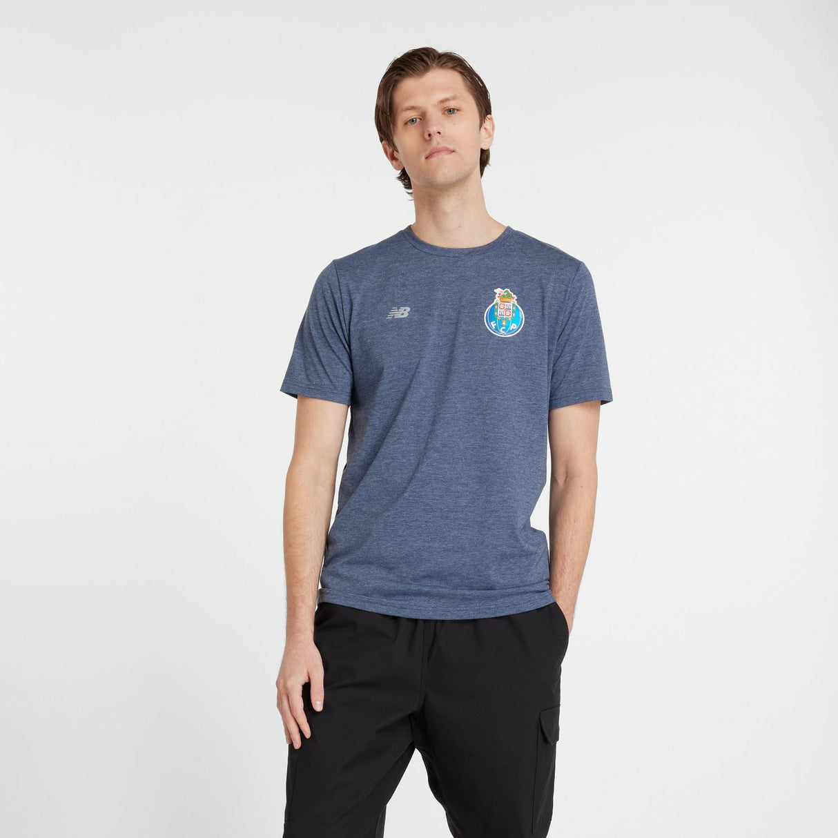 New Balance Men's FC Porto Graphic Heathertech T-Shirt-5