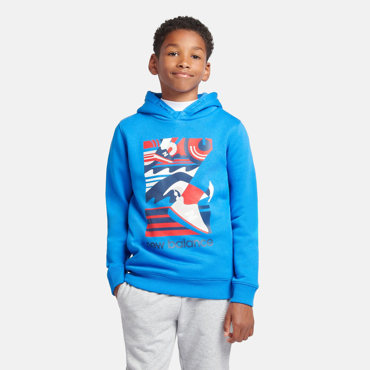 New Balance Youth Basketball Greatest Hits Graphic Hoodie-5