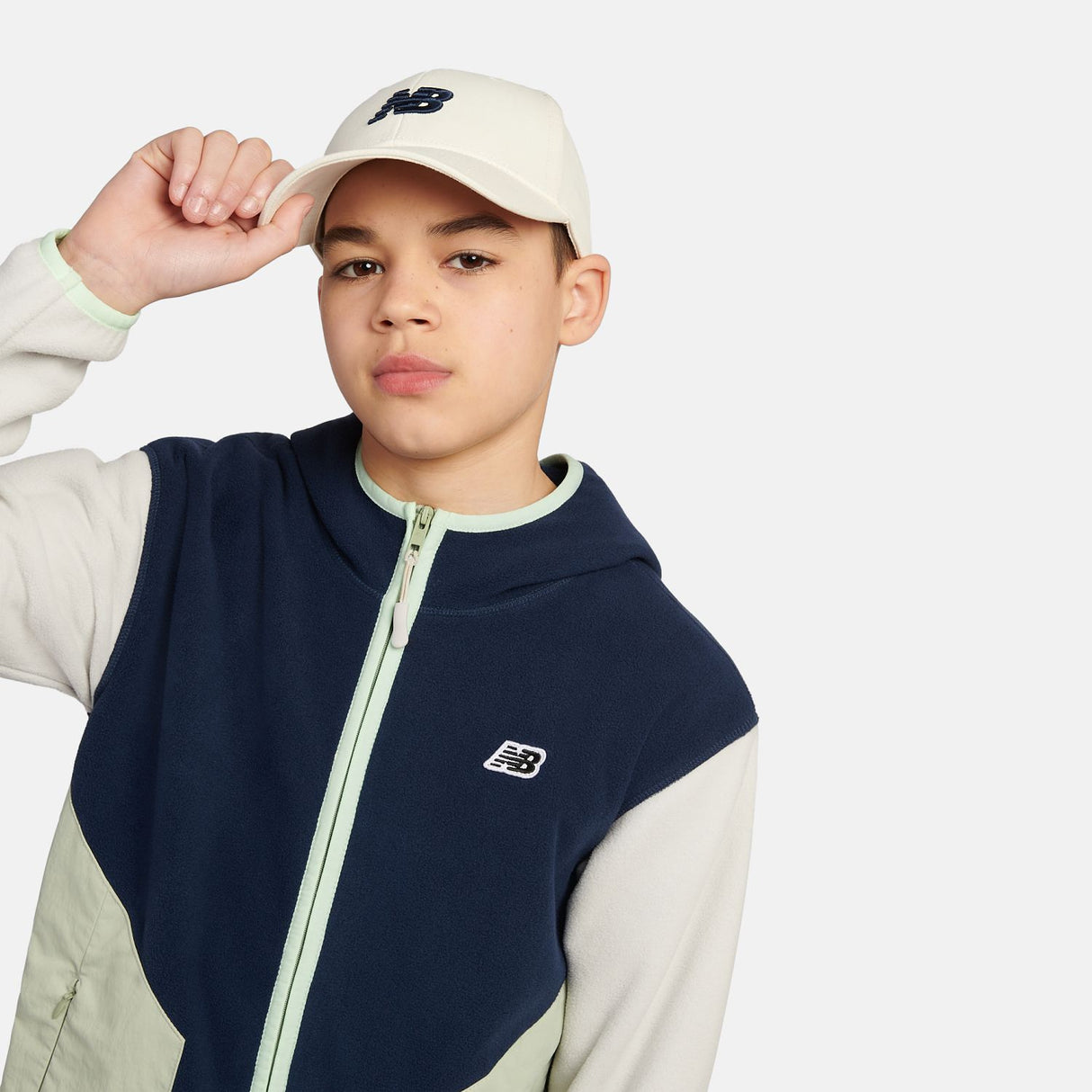New Balance Kids Small Logo Cap-5