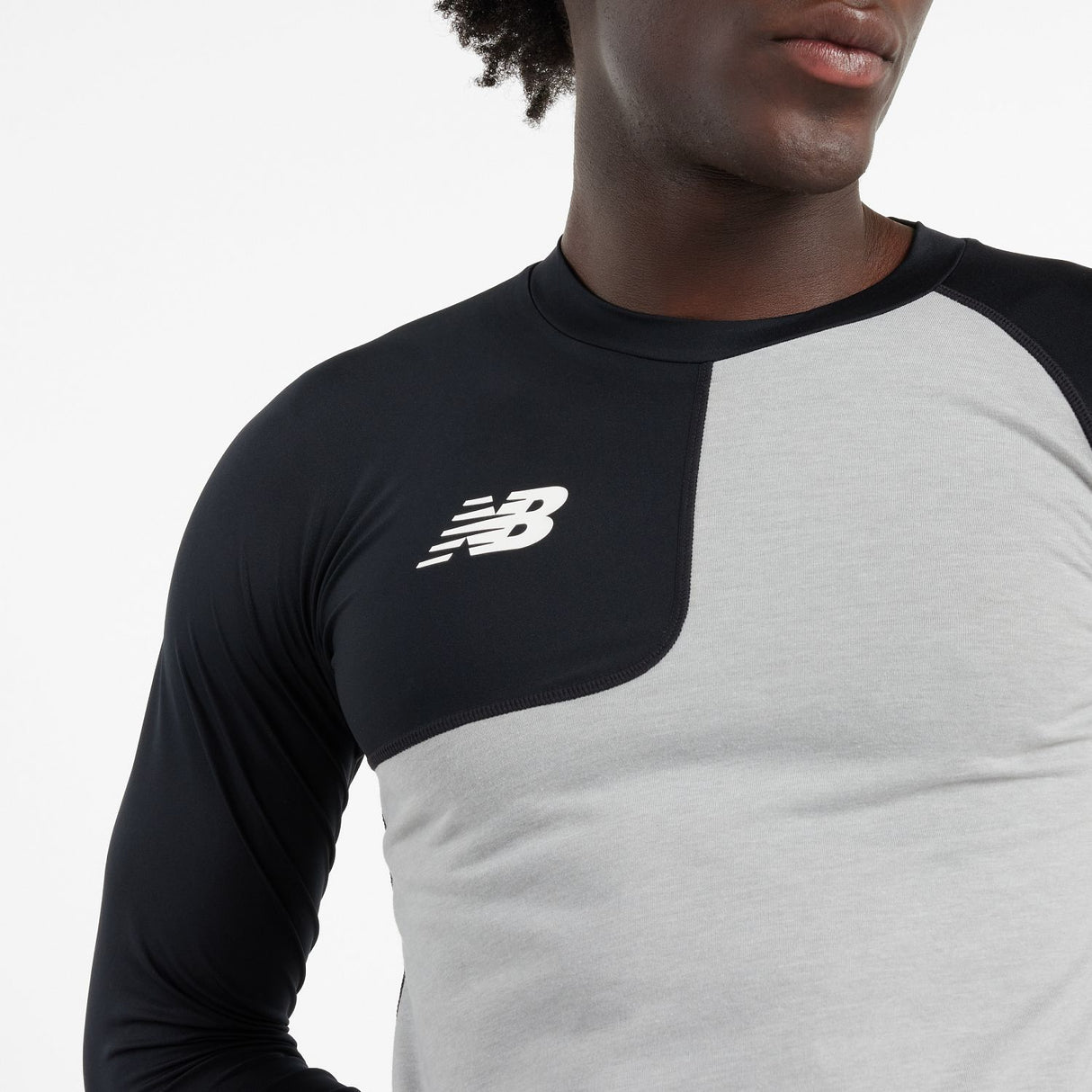 New Balance Men's Asymmetrical Compression Baseball Top-4