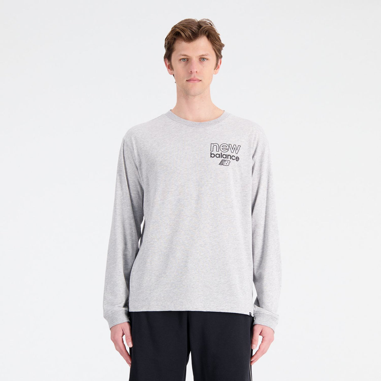 New Balance Men's Sport Seasonal Long Sleeve T-Shirt-1