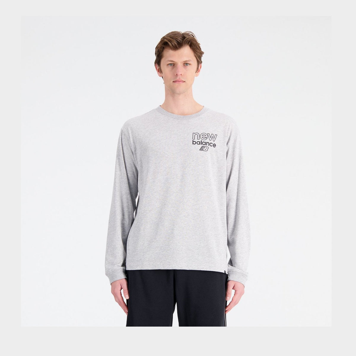 New Balance Men's Sport Seasonal Long Sleeve T-Shirt-1