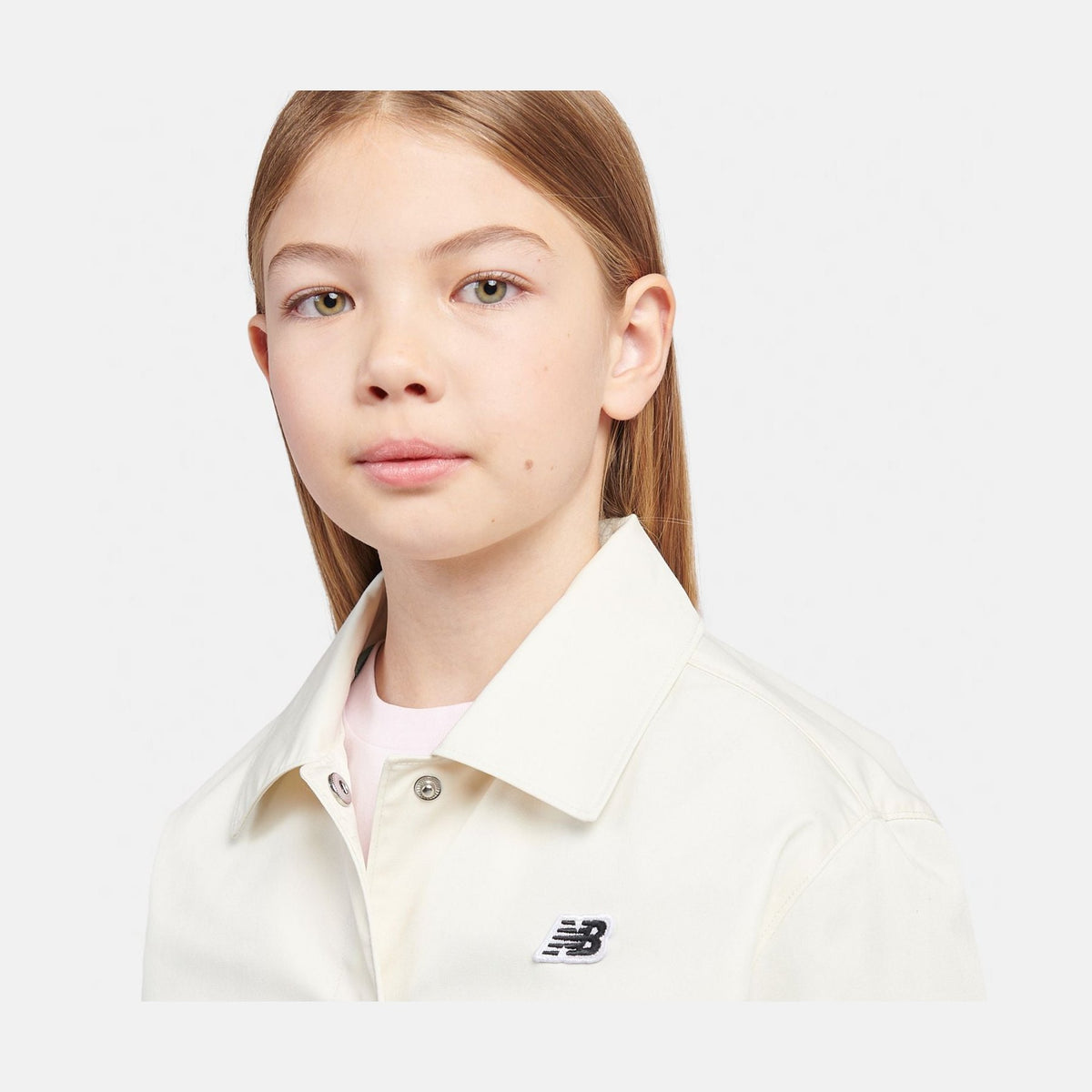 New Balance Youth Girl's Premium Coach Jacket-4
