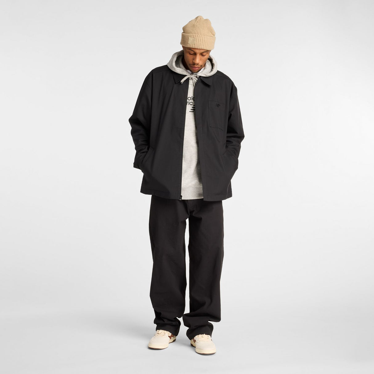 New Balance Men's Numeric Coaches Twill Jacket-1