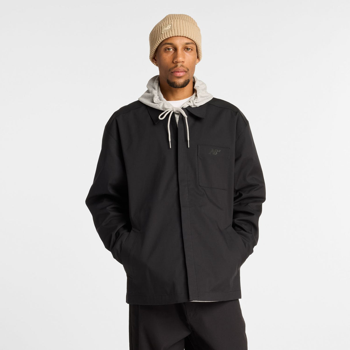 New Balance Men's Numeric Coaches Twill Jacket-3