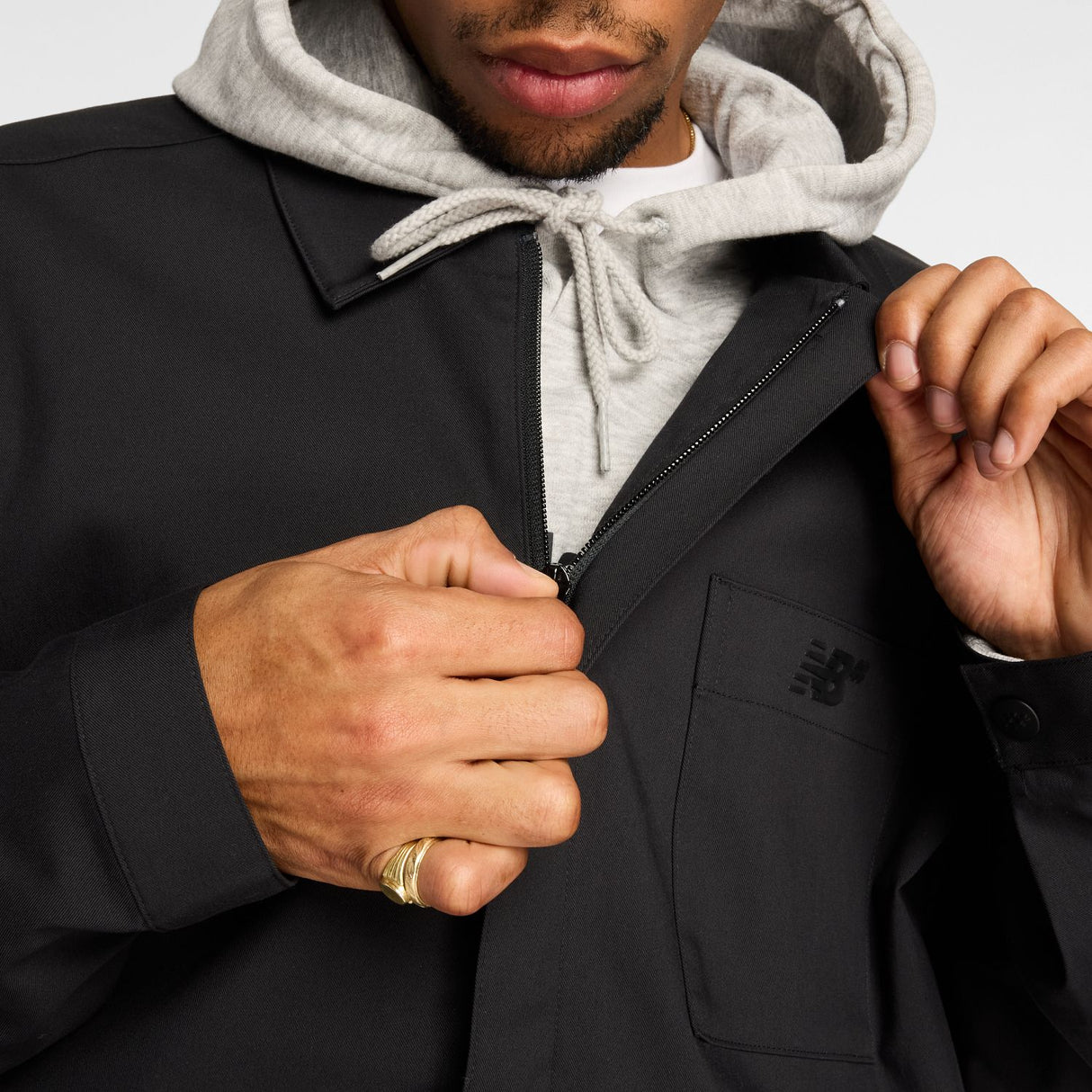 New Balance Men's Numeric Coaches Twill Jacket-7
