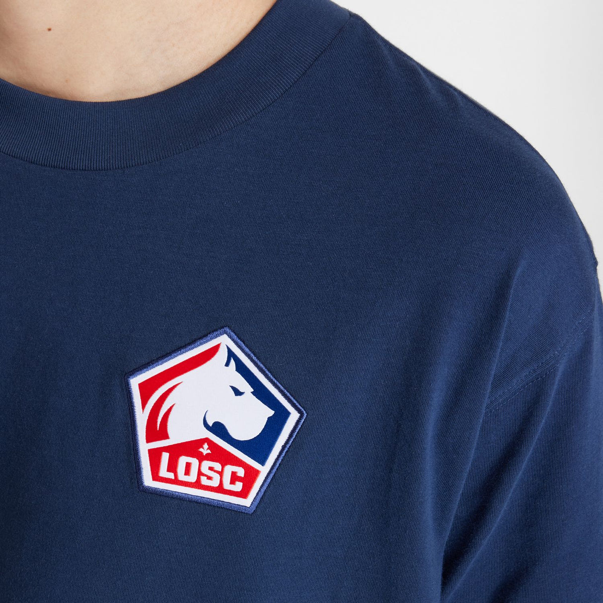 New Balance Men's Lille LOSC Logo T-Shirt-6