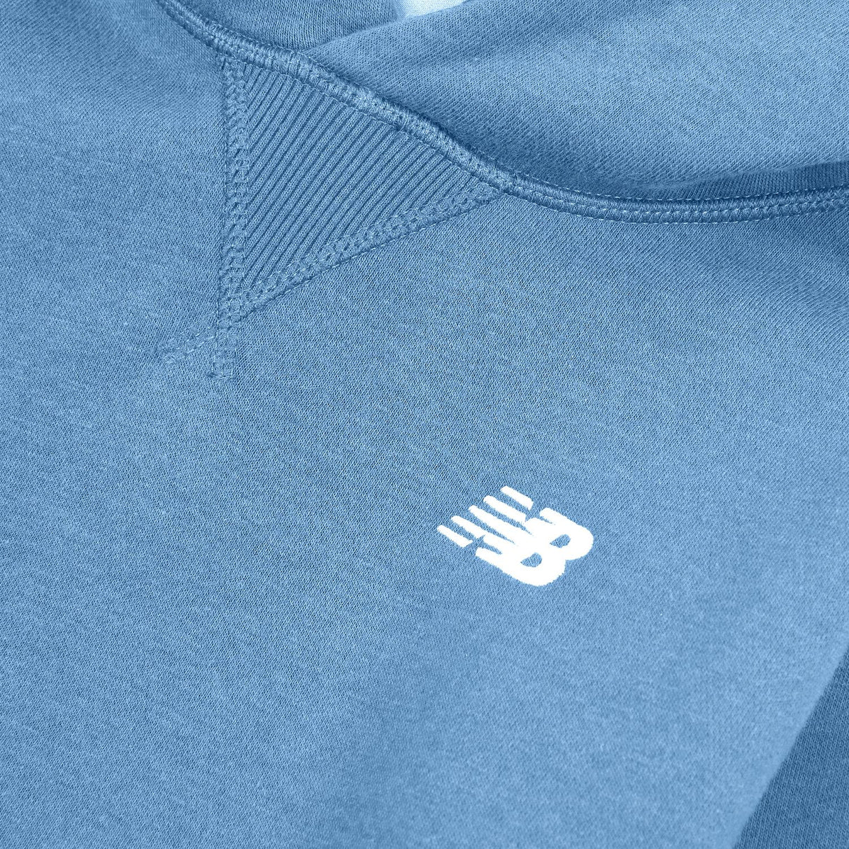 New Balance Boys' Brush Back Small Logo Hoodie-3