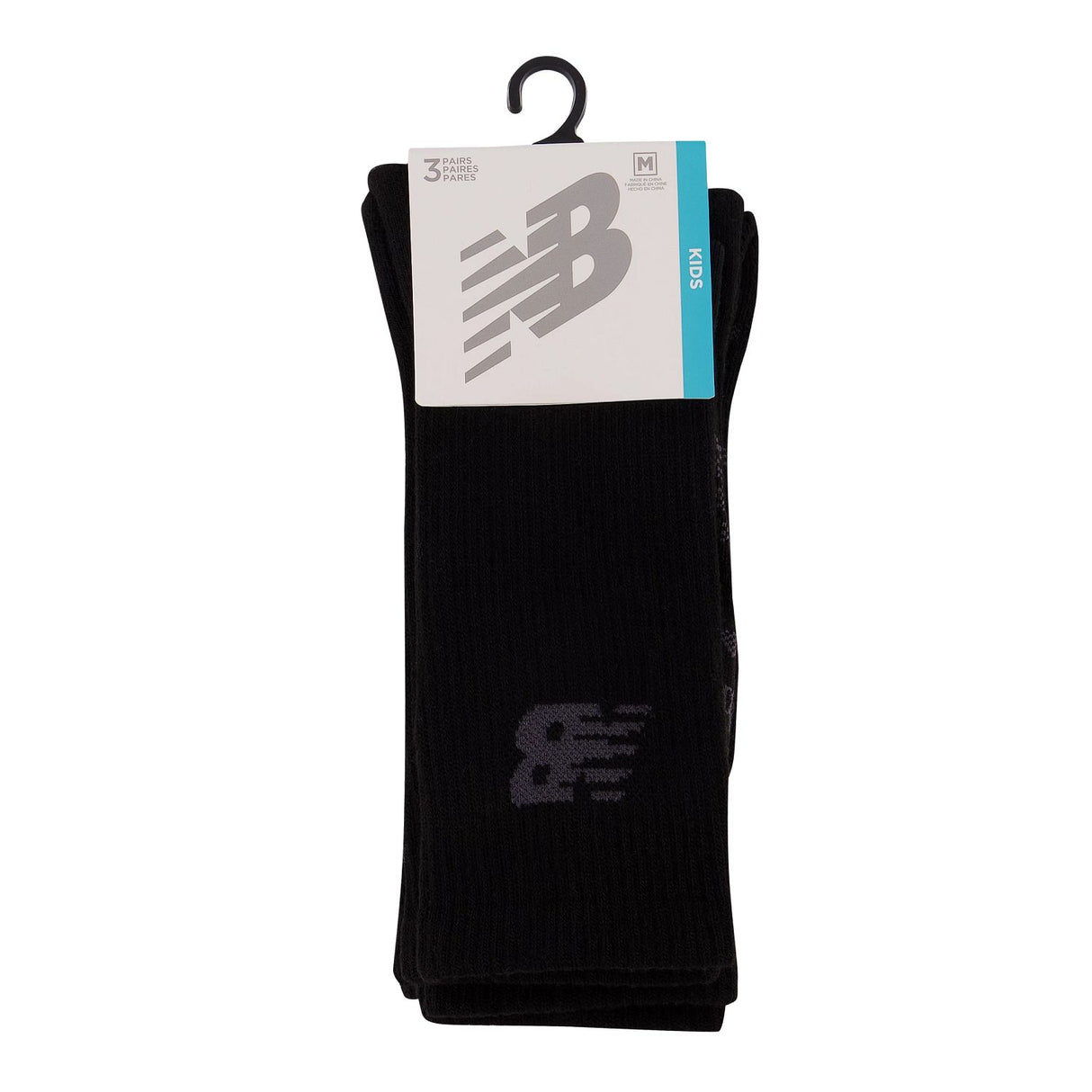New Balance Kids Performance Crew Sock (3 Pairs)-3