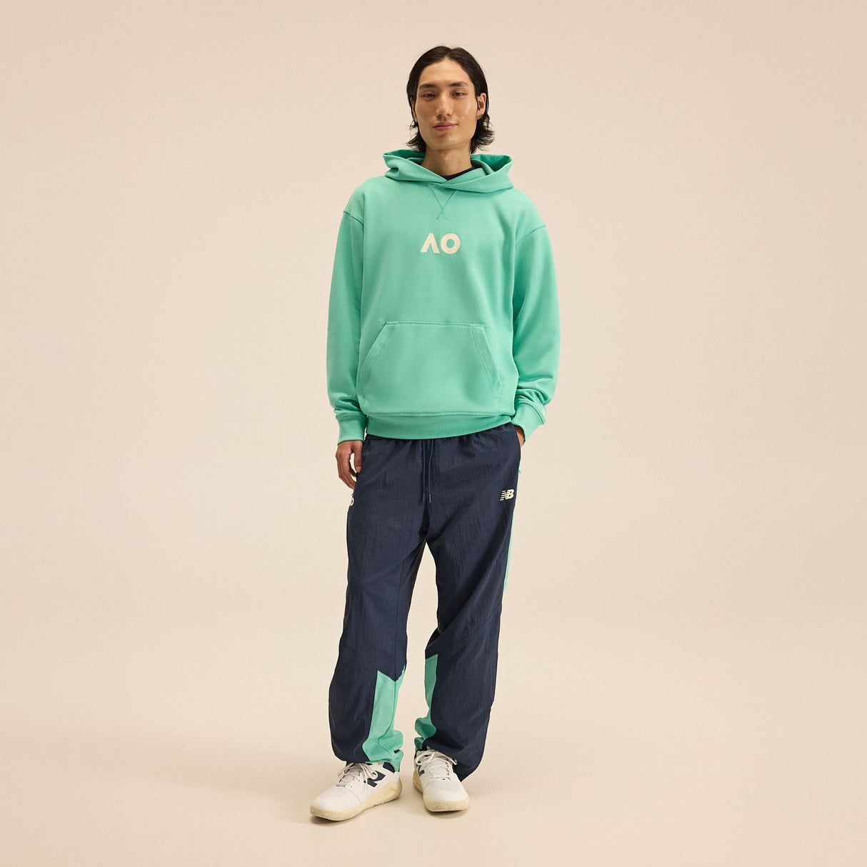 New Balance Men's Australian Open Athletics French Terry Hoodie-2