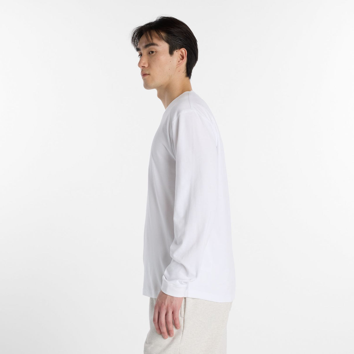 New Balance Men's Shohei Always On Logo Long Sleeve T-Shirt-3
