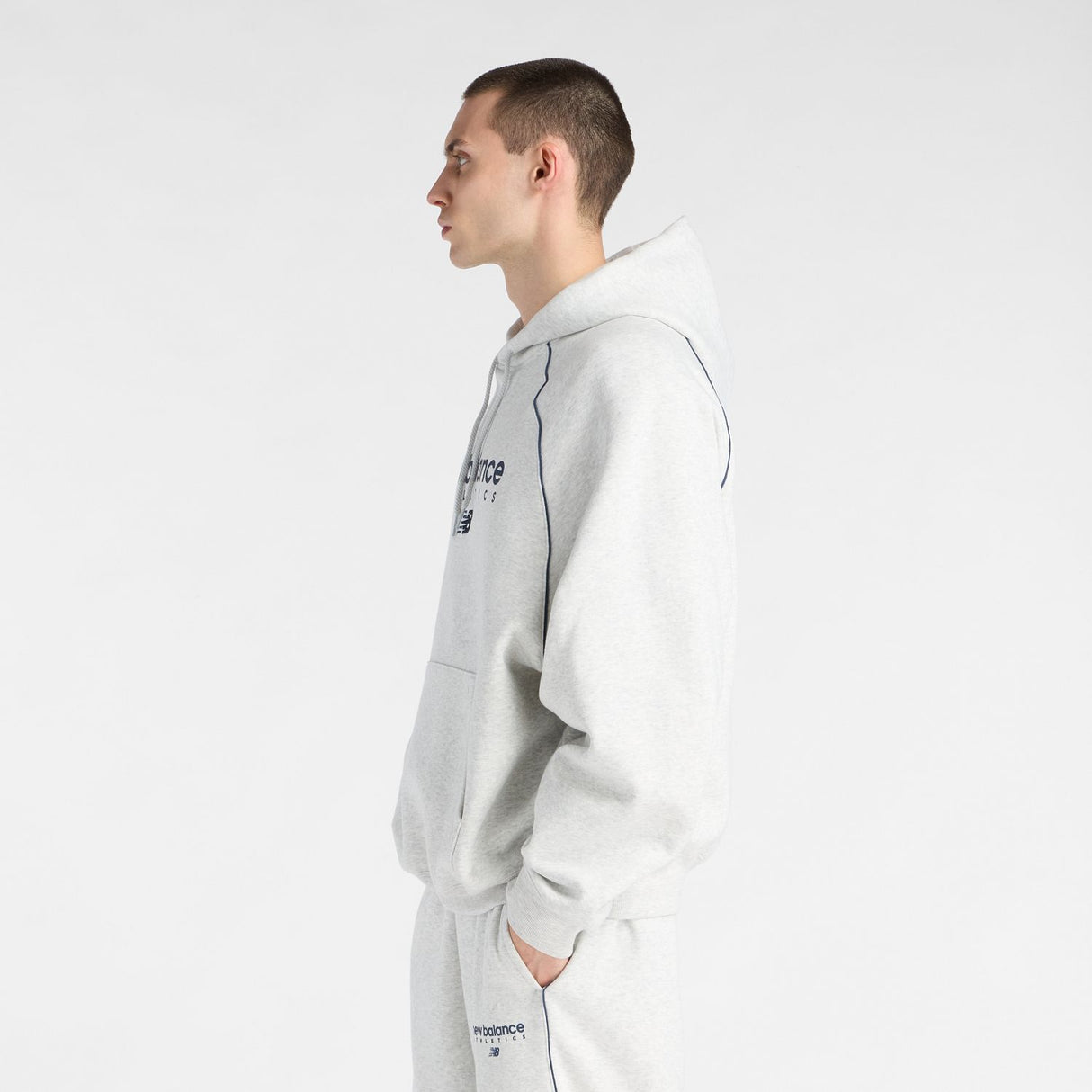 New Balance Men's Trackside Fleece Hoodie-2
