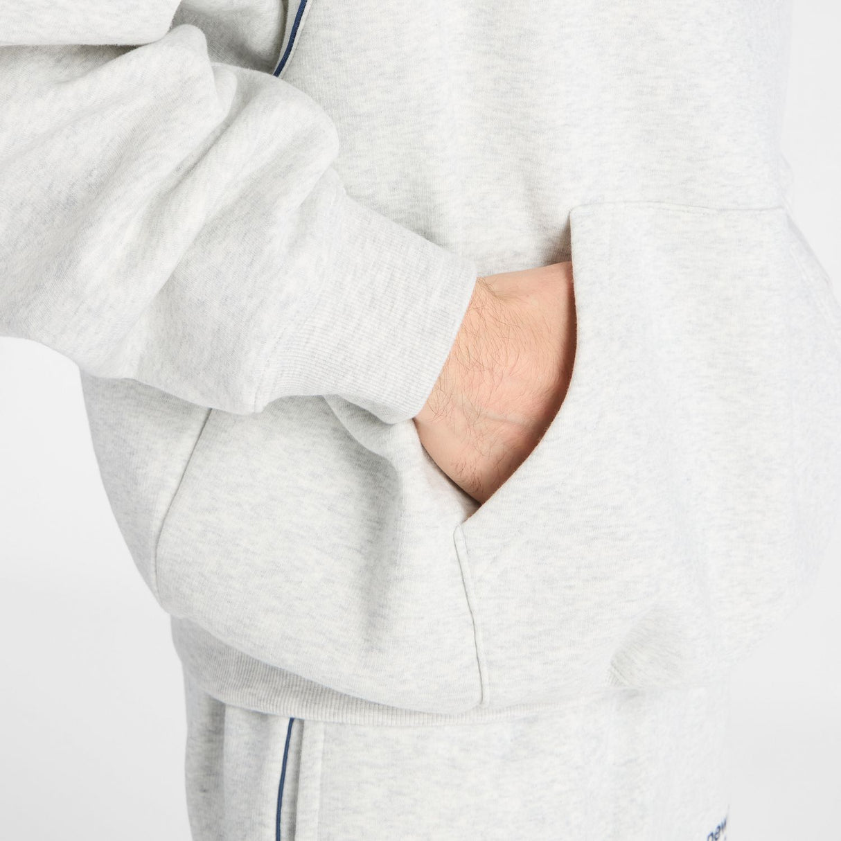 New Balance Men's Trackside Fleece Hoodie-6
