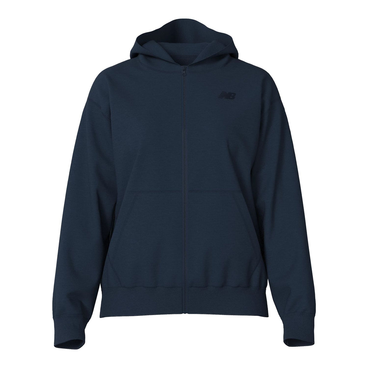 New Balance Women's Team French Terry Full Zip Hoodie-1