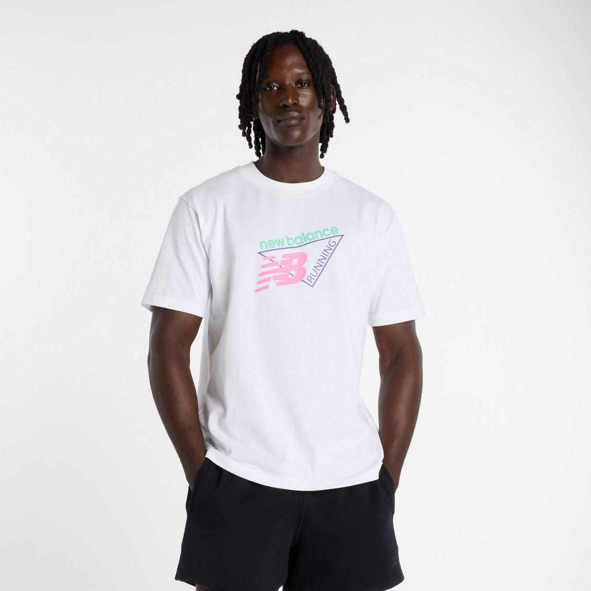 New Balance Men's Classic Tri-Logo T-shirt-2