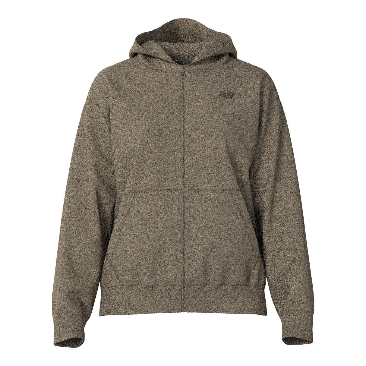 New Balance Women's Team French Terry Full Zip Hoodie-1