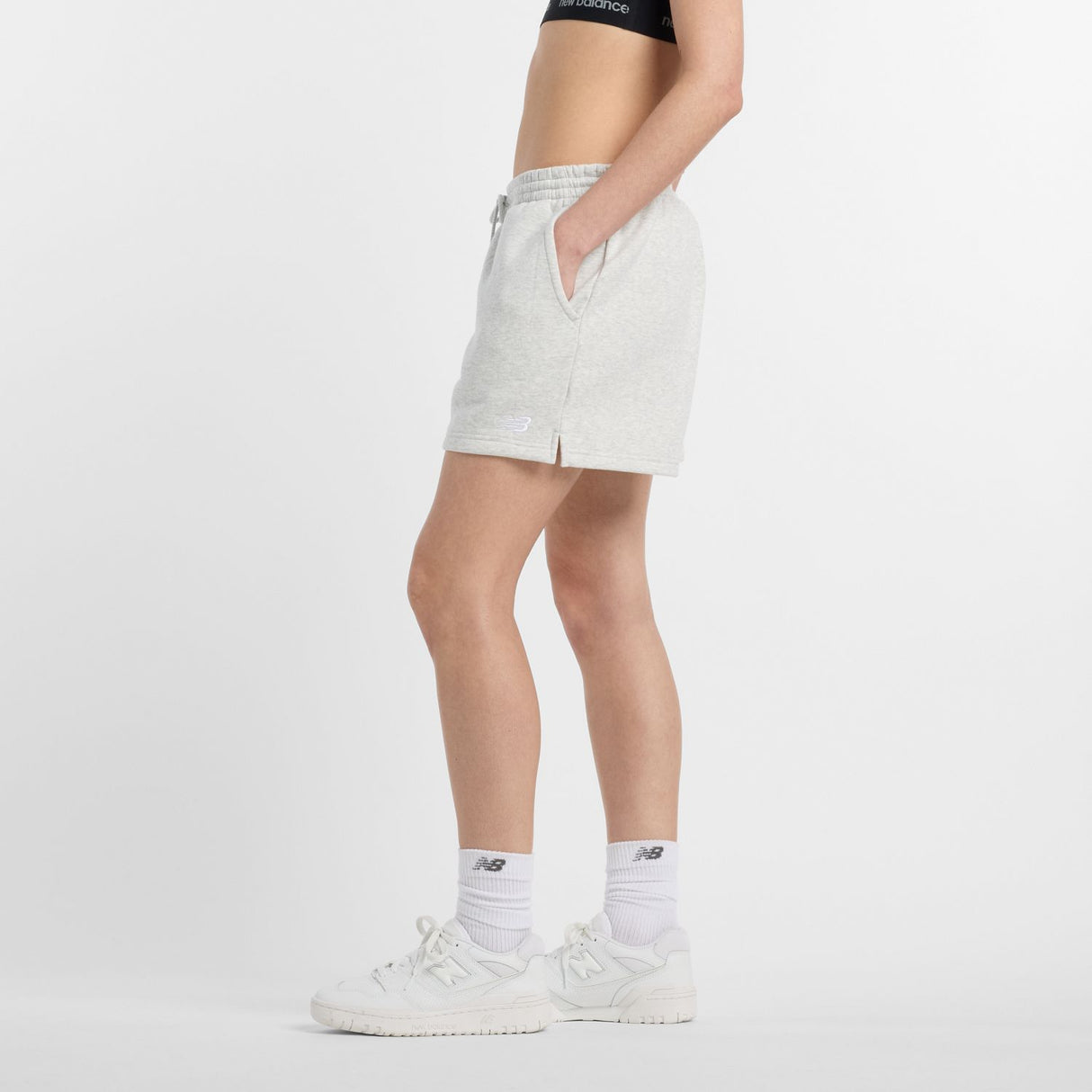 New Balance Women's Sport Essentials Fleece Shorts-2