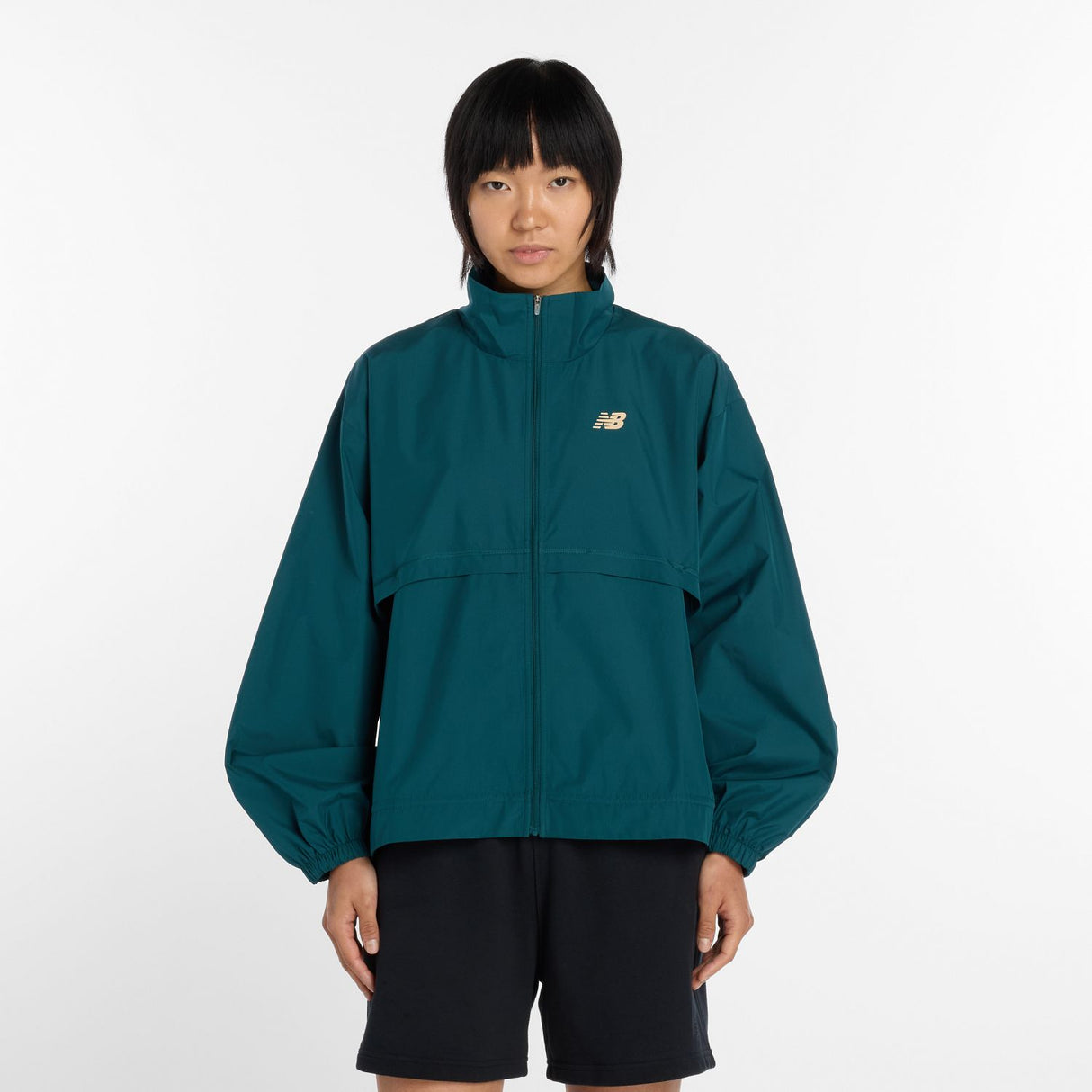 New Balance Women's Trackside Woven Jacket-2