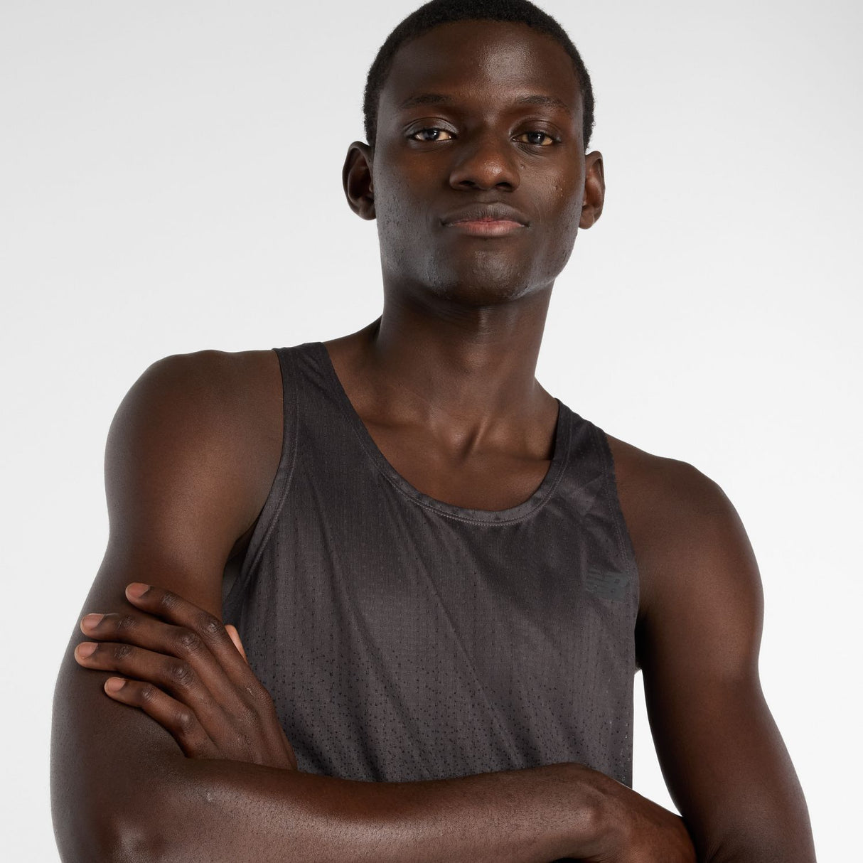 New Balance Men's Viz-Tech Run Singlet-4