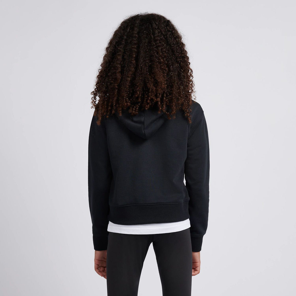 New Balance Girls' French Terry Stacked Logo Hoodie-7