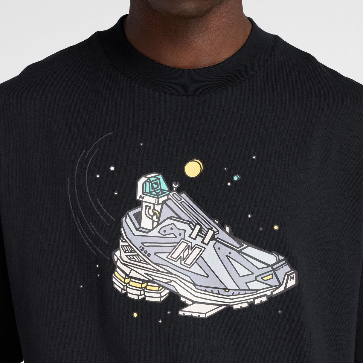 New Balance Men's Ghica Shuttle T-Shirt-4