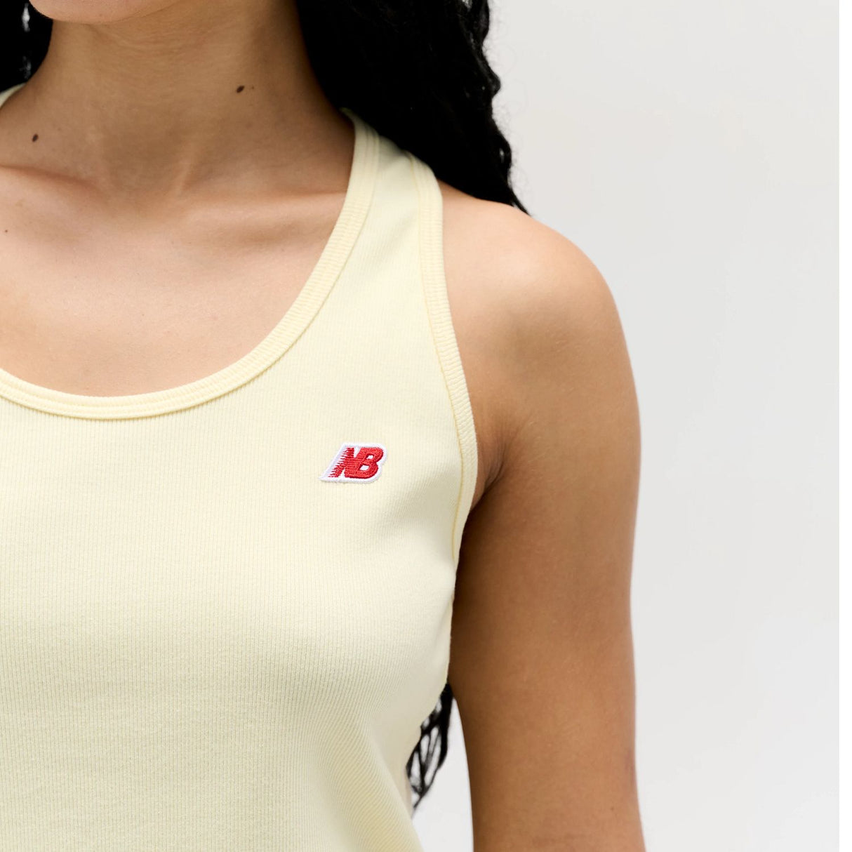 New Balance Women's Made in USA Ribbed Tank (Fitted)-5