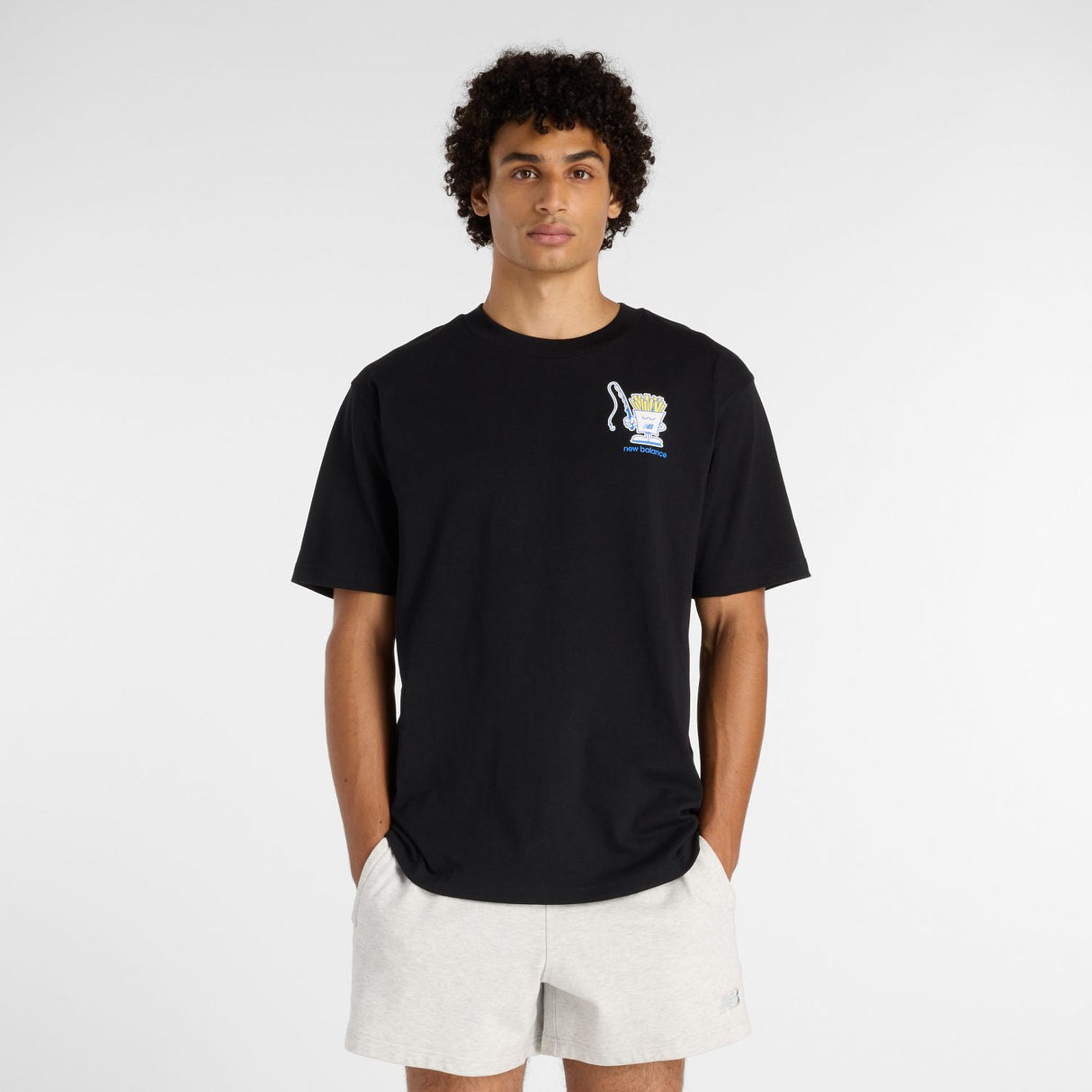 New Balance Men's Fish and Chips T-Shirt-1