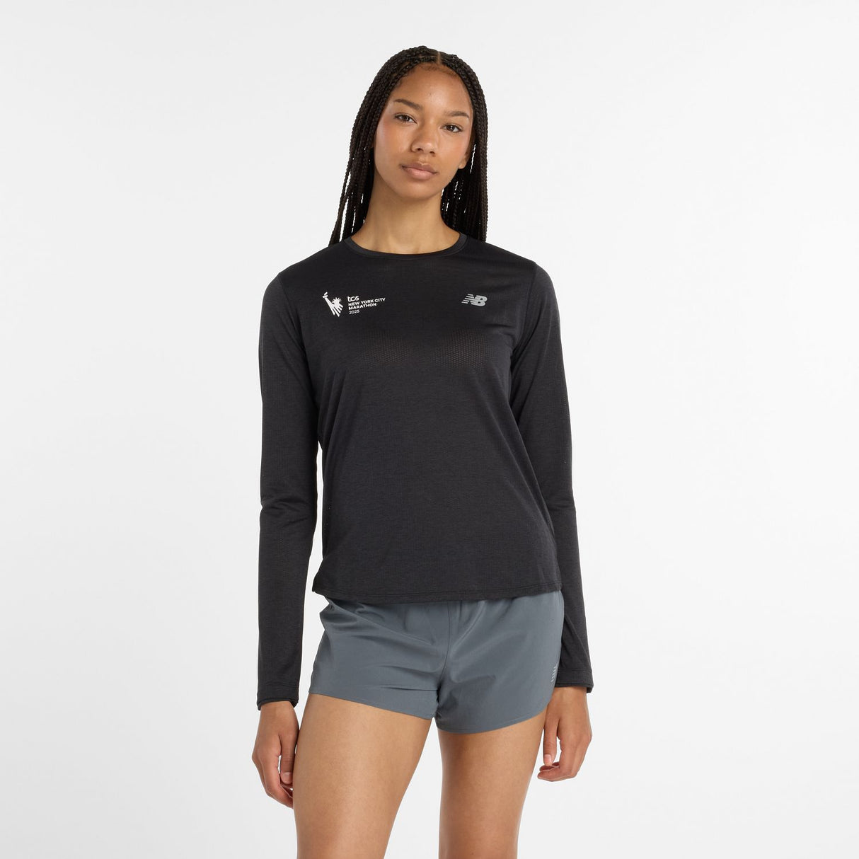 New Balance Women's NYC Marathon Athletics Long Sleeve-2