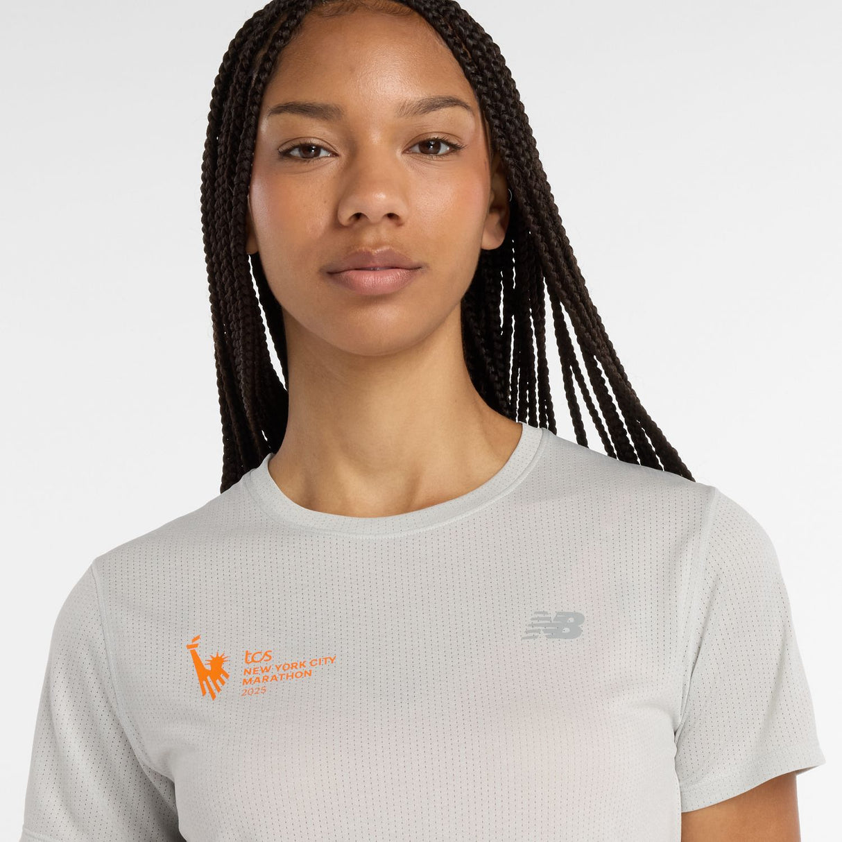 New Balance Women's NYC Marathon Athletics T-Shirt-5