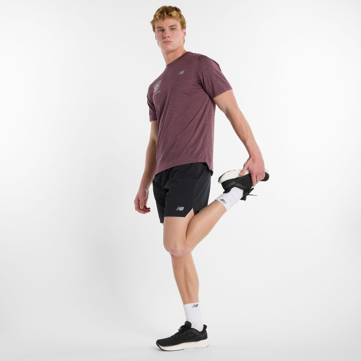 New Balance Men's United Airlines NYC Half Athletics T-Shirt-2
