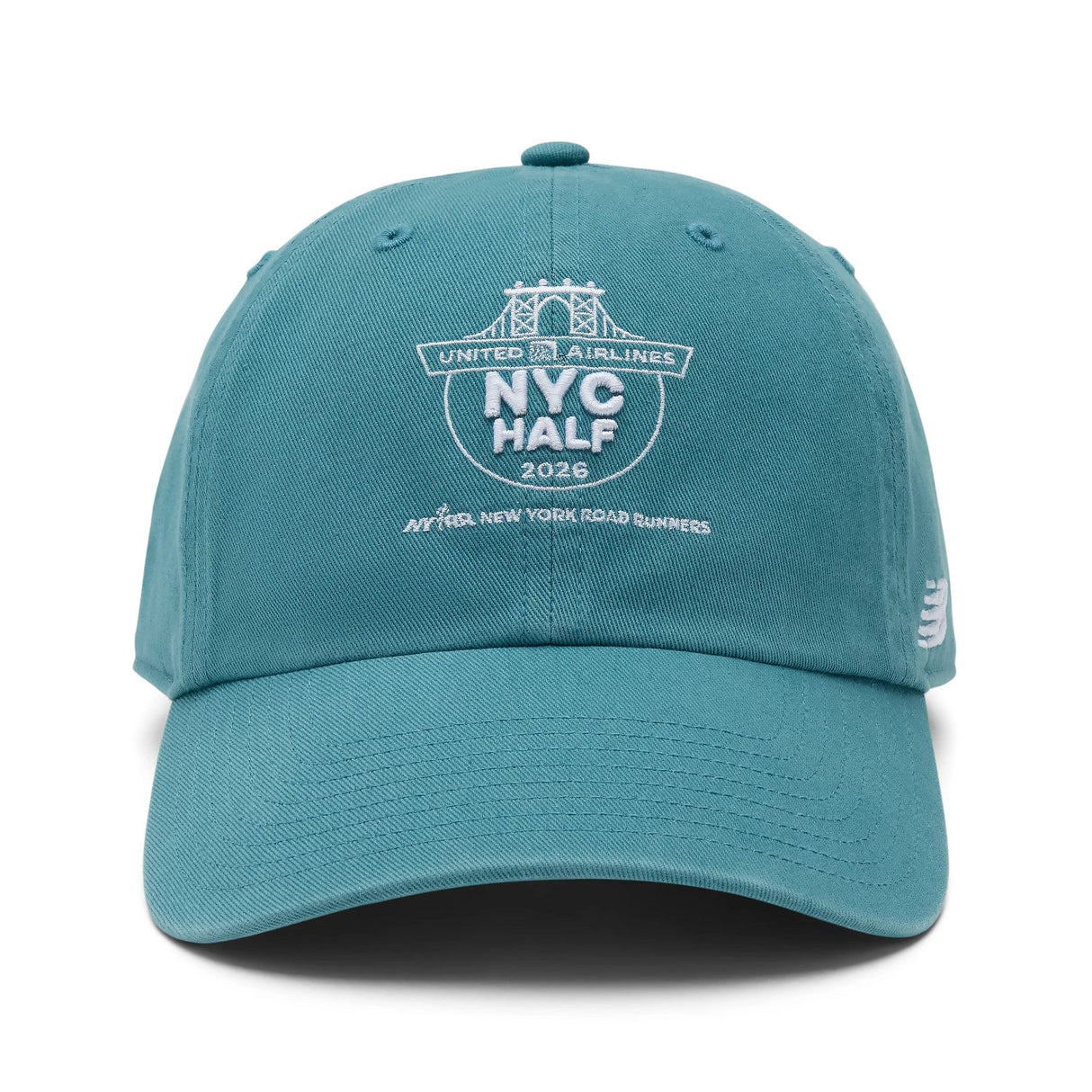 New Balance United Airlines NYC Half 6 Panel Hat-1