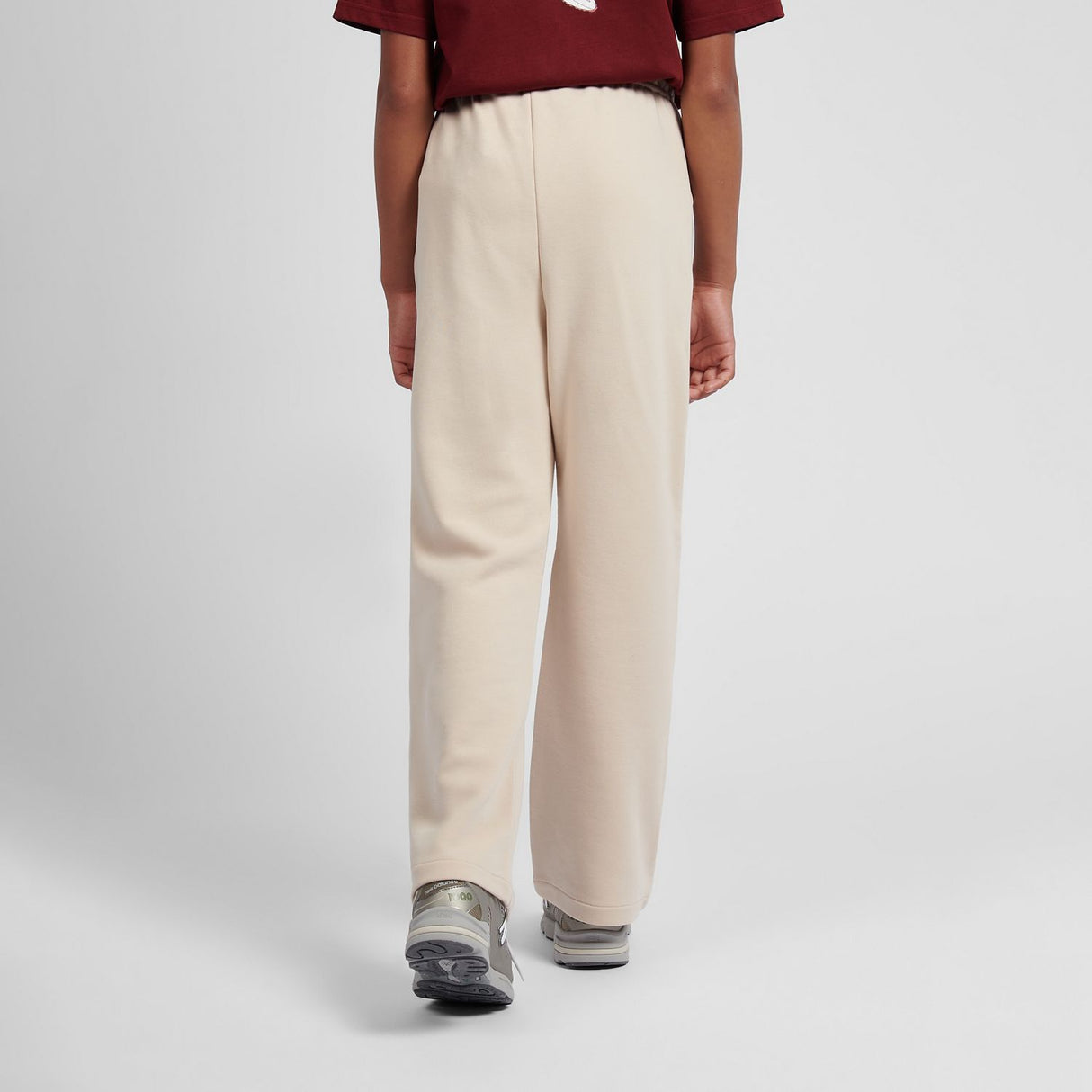 New Balance Girls' Small Logo Wide Leg Pants-7