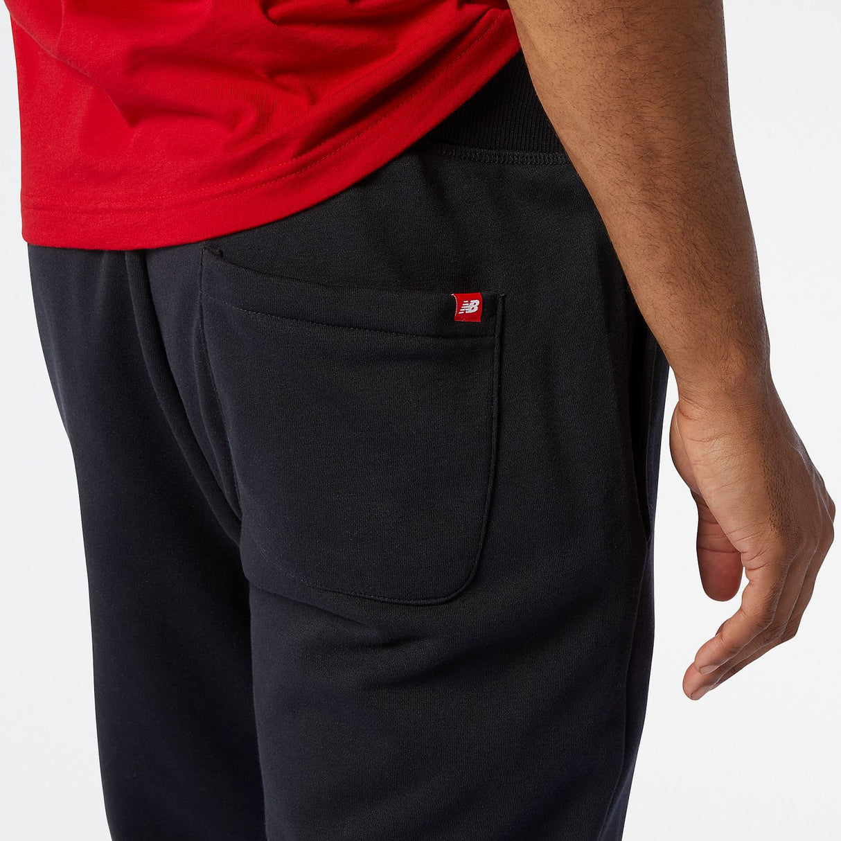 New Balance Men's Essentials Stacked Logo Sweatpants-6