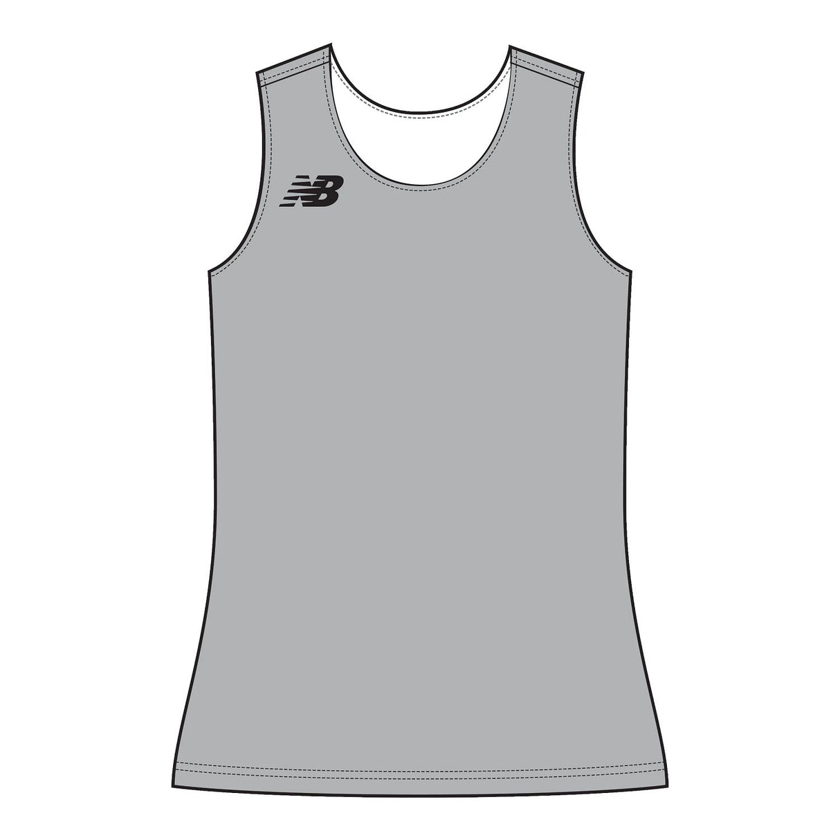 New Balance Women's Basic Stock Mesh Reversible Lacrosse Jersey-1
