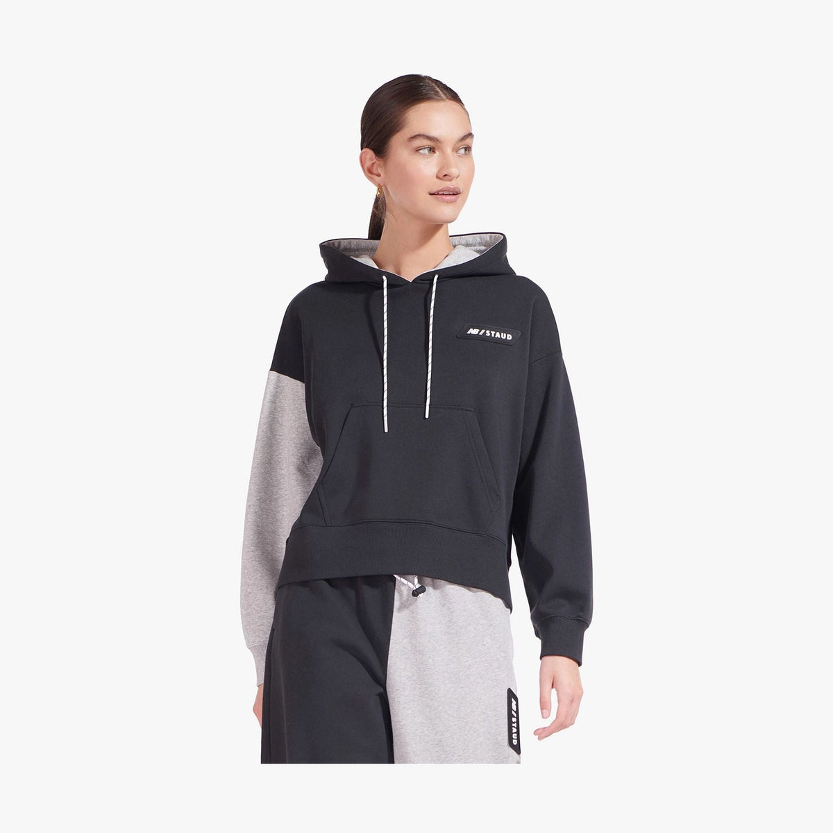New Balance Women's STAUD Colorblock Sweatshirt-2