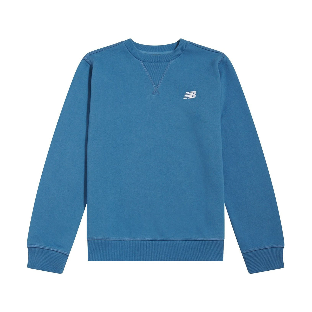 New Balance Boys' French Terry Small Logo Crew-1
