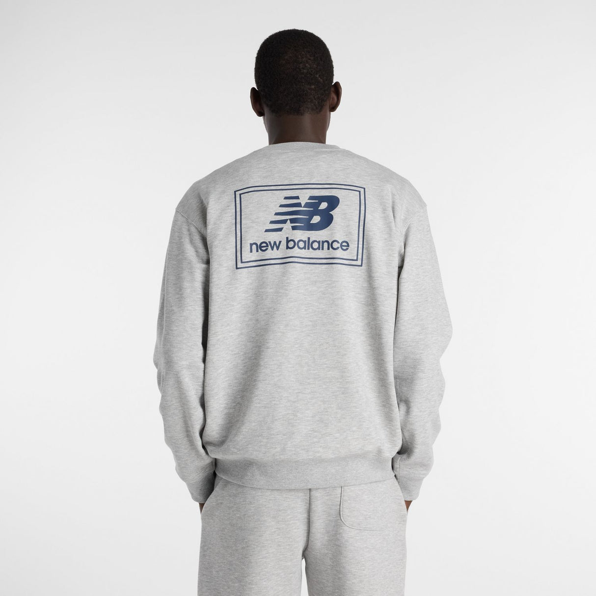 New Balance Men's Woven Label Crew-3