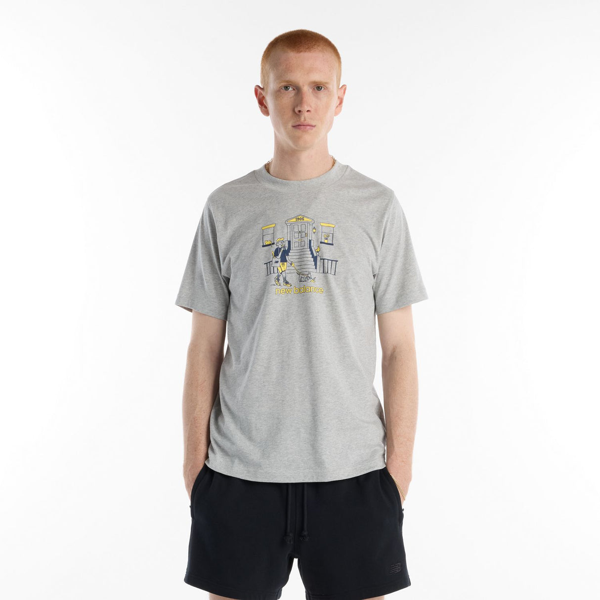 New Balance Men's City Walk T-Shirt-1