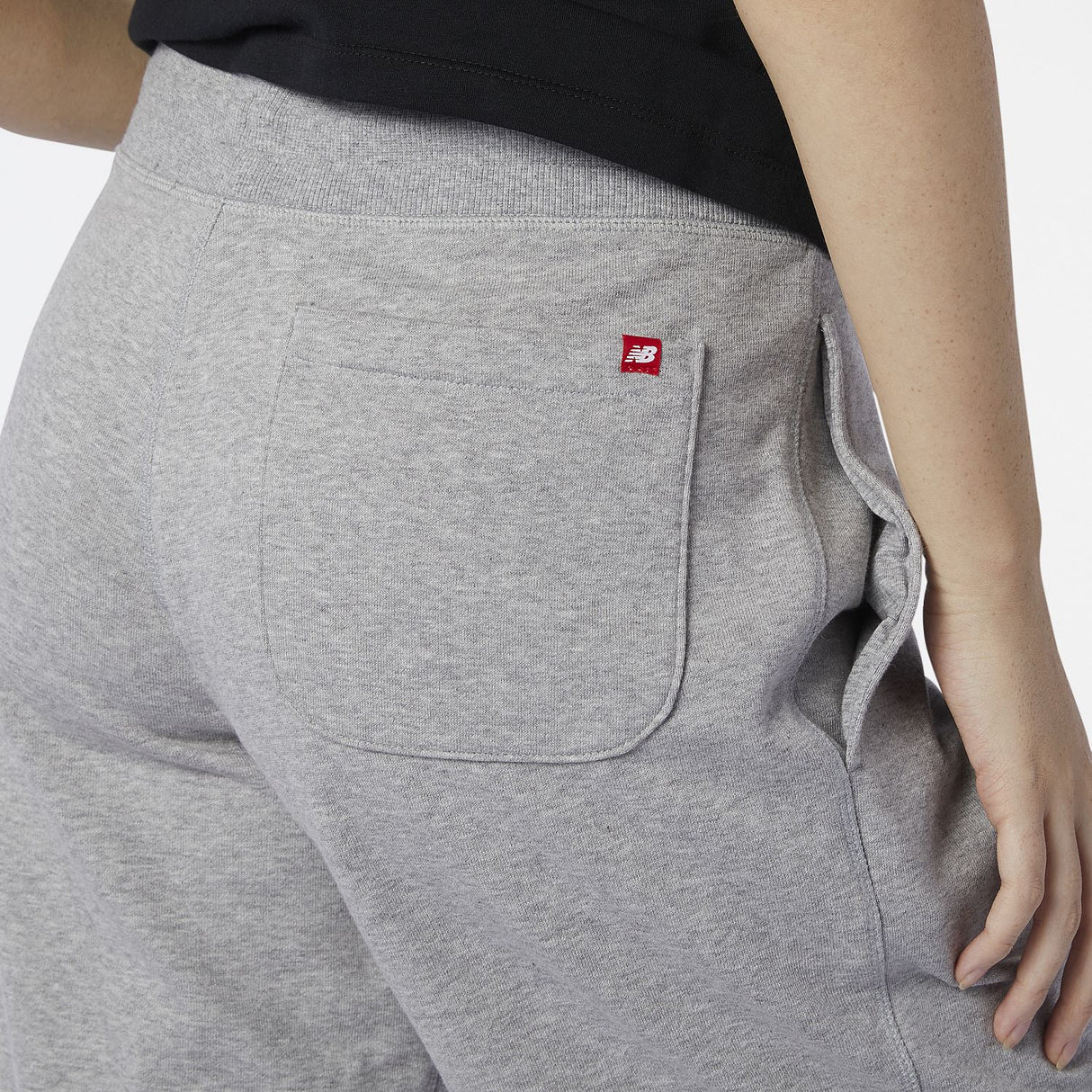New Balance Men's Essentials Stacked Logo Shorts-9