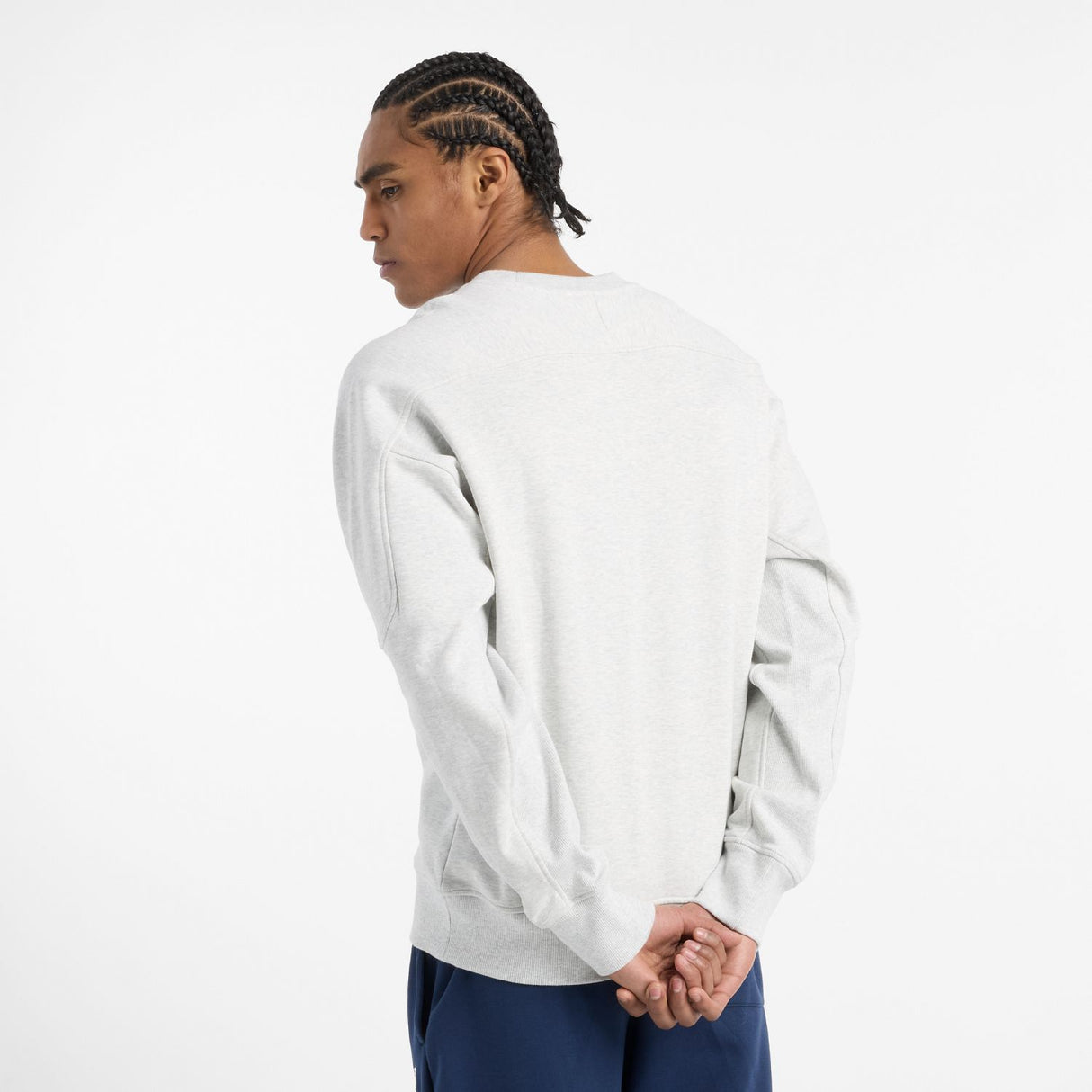 New Balance Men's Varsity French Terry Graphic Crew-5