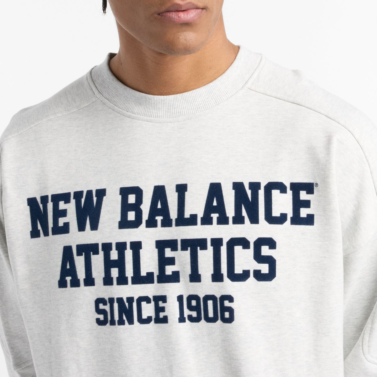 New Balance Men's Varsity French Terry Graphic Crew-6