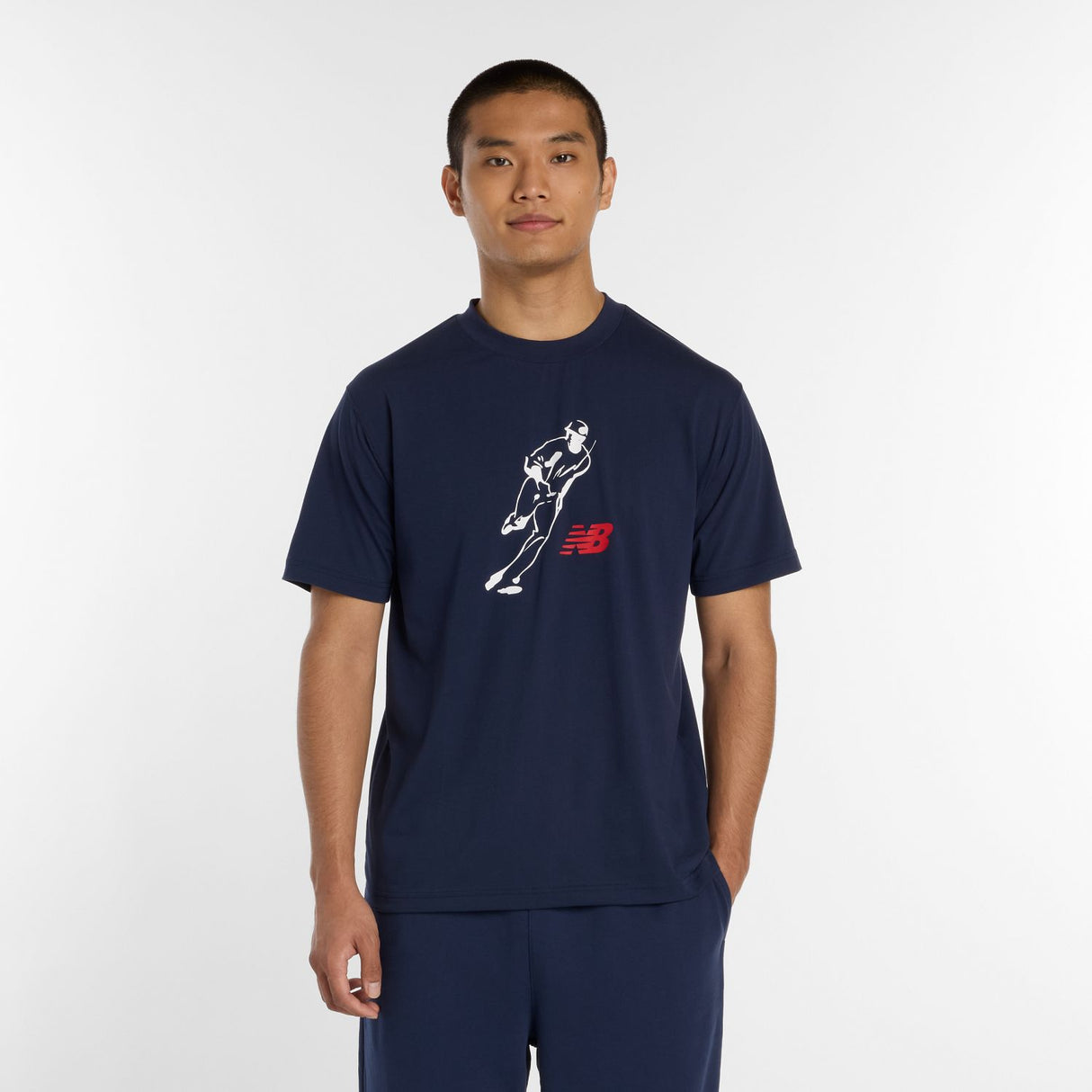 New Balance Men's Shohei Logo T-Shirt-2