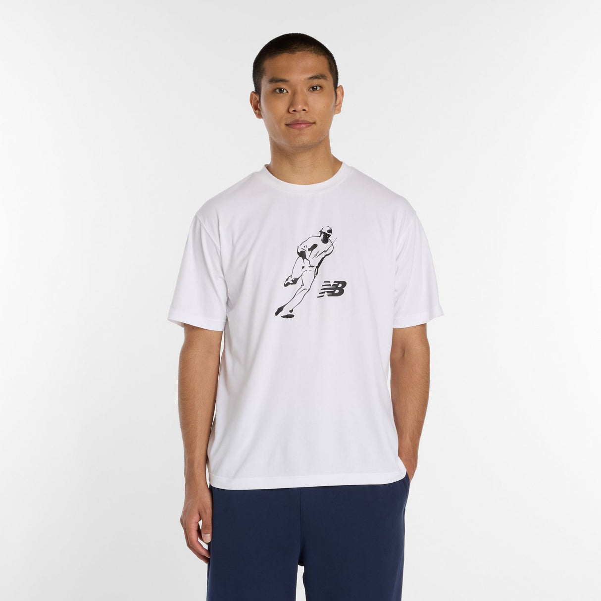 New Balance Men's Shohei Logo T-Shirt-2