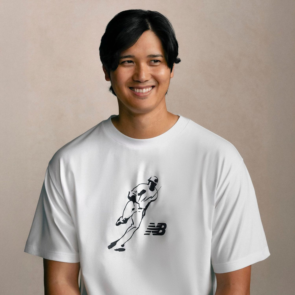 New Balance Men's Shohei Logo T-Shirt-7