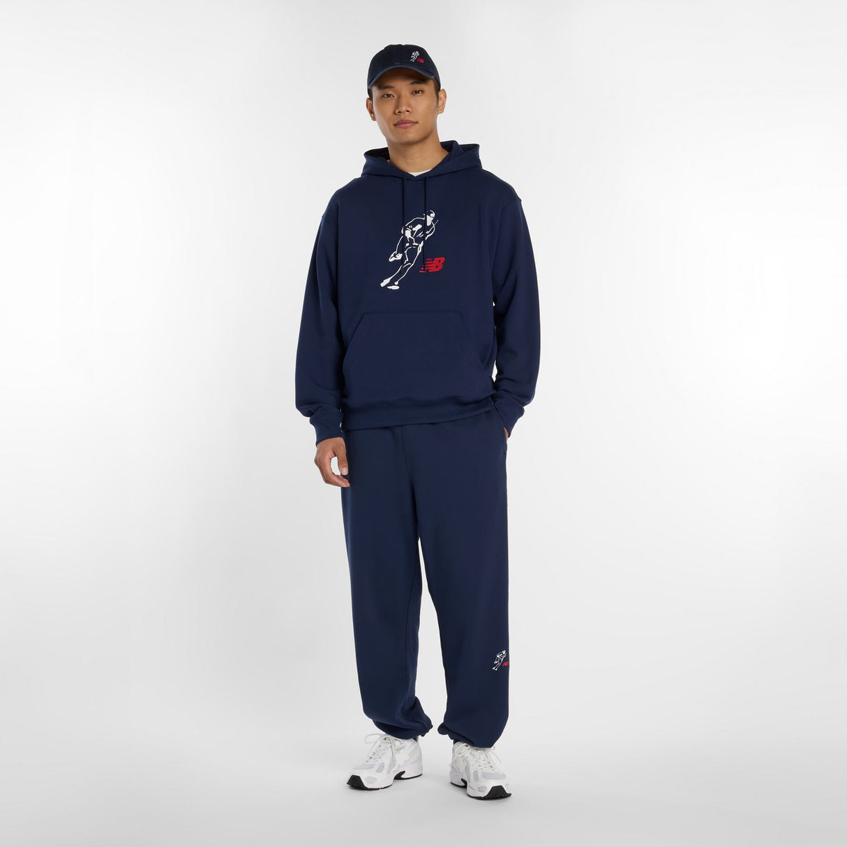 New Balance Men's Shohei Logo Hoodie-1