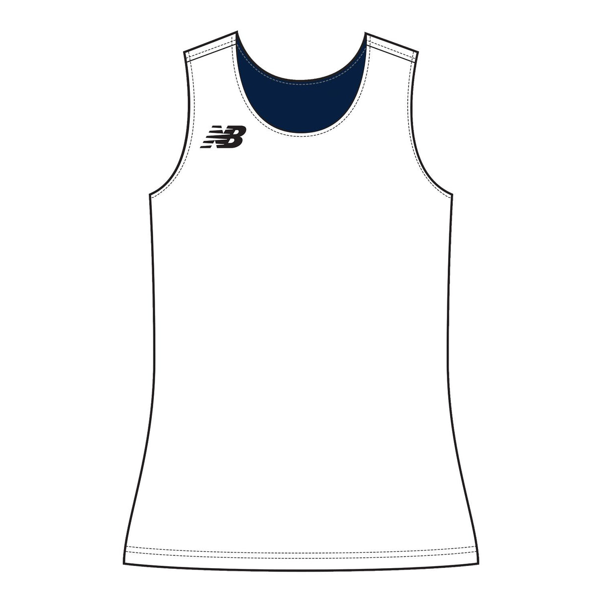 New Balance Women's Basic Stock Mesh Reversible Lacrosse Jersey-3
