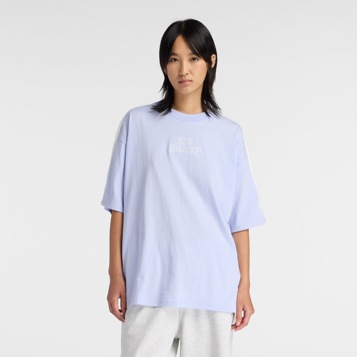 New Balance Women's Trackside Oversized T-Shirt-2