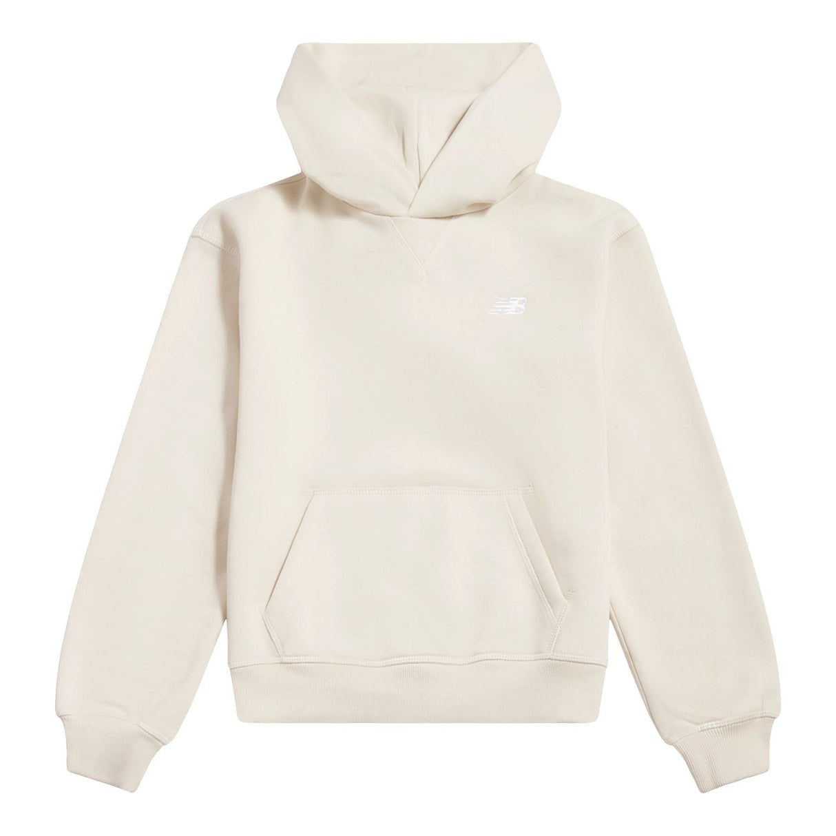 New Balance Girls' French Terry Small Logo Hoodie-1